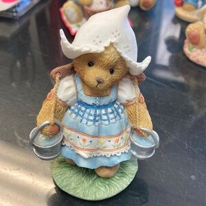 Cherished Teddies Katrien figurine 1996 “Tulips Blossom with Friendship”